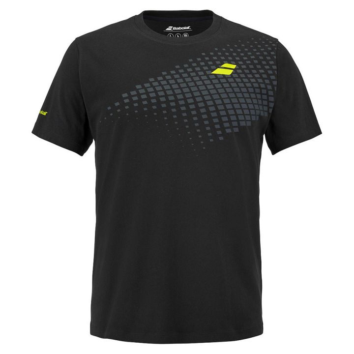 Babolat Aero Exercise Cotton Tee Black